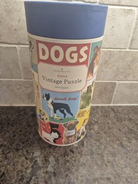Cavallini & Co. Dogs Vintage Puzzle 1000 Pieces